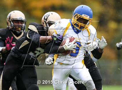Thumbnail 3 in Irondequoit @ Greece Athena (Section 5 Class A Quarterfinal) photogallery.