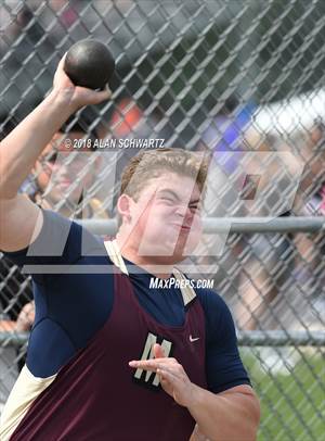 Section V Finals (Boys Shot Put)