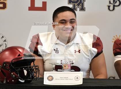 Thumbnail 1 in Trinity League Media Day - JSerra Catholic photogallery.