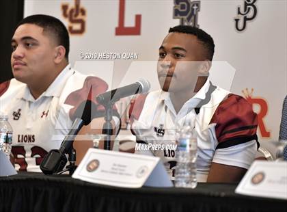 Thumbnail 1 in Trinity League Media Day - JSerra Catholic photogallery.