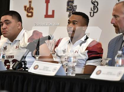 Thumbnail 2 in Trinity League Media Day - JSerra Catholic photogallery.