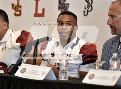 Thumbnail 1 in Trinity League Media Day - JSerra Catholic photogallery.