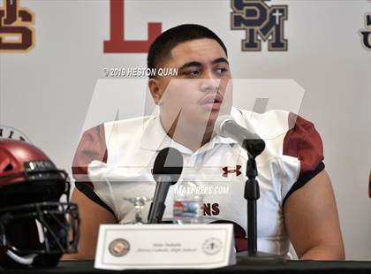Thumbnail 3 in Trinity League Media Day - JSerra Catholic photogallery.