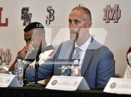 Thumbnail 3 in Trinity League Media Day - JSerra Catholic photogallery.