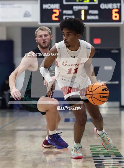 Thumbnail 1 in The Burlington School vs. Greenfield (NCISAA 2A Championship) photogallery.
