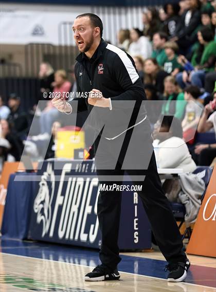 Thumbnail 2 in The Burlington School vs. Greenfield (NCISAA 2A Championship) photogallery.