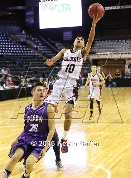 Thumbnail 1 in Holly vs. Cheraw  (CHSAA 1A Quarterfinal) photogallery.