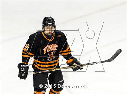 Thumbnail 2 in Woburn Memorial vs Springfield Cathedral (MIAA Super 8 Game 1) photogallery.