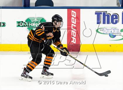 Thumbnail 1 in Woburn Memorial vs Springfield Cathedral (MIAA Super 8 Game 1) photogallery.