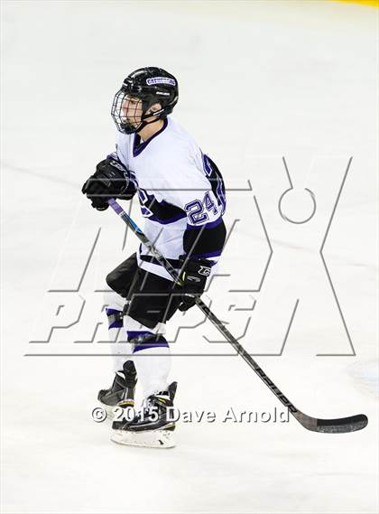 Thumbnail 3 in Woburn Memorial vs Springfield Cathedral (MIAA Super 8 Game 1) photogallery.