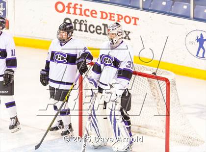 Thumbnail 3 in Woburn Memorial vs Springfield Cathedral (MIAA Super 8 Game 1) photogallery.