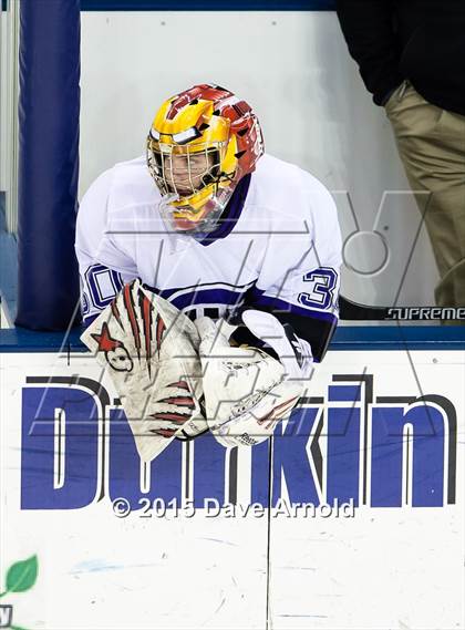Thumbnail 1 in Woburn Memorial vs Springfield Cathedral (MIAA Super 8 Game 1) photogallery.