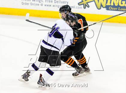 Thumbnail 1 in Woburn Memorial vs Springfield Cathedral (MIAA Super 8 Game 1) photogallery.