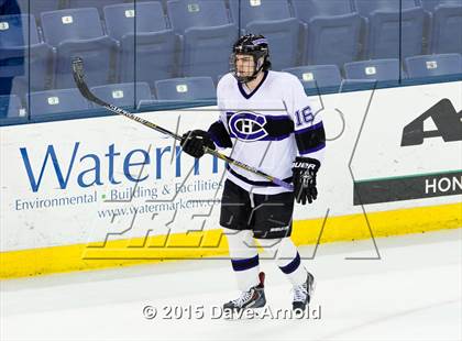 Thumbnail 3 in Woburn Memorial vs Springfield Cathedral (MIAA Super 8 Game 1) photogallery.