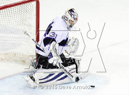 Thumbnail 1 in Woburn Memorial vs Springfield Cathedral (MIAA Super 8 Game 1) photogallery.