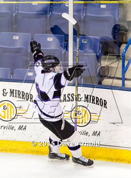 Thumbnail 1 in Woburn Memorial vs Springfield Cathedral (MIAA Super 8 Game 1) photogallery.