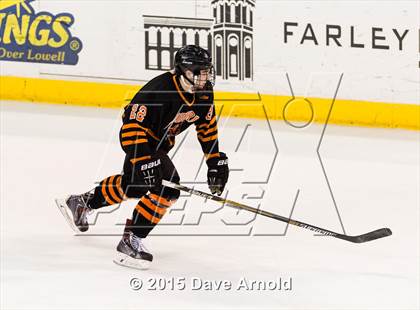 Thumbnail 2 in Woburn Memorial vs Springfield Cathedral (MIAA Super 8 Game 1) photogallery.