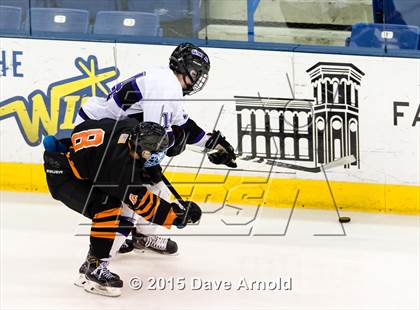 Thumbnail 1 in Woburn Memorial vs Springfield Cathedral (MIAA Super 8 Game 1) photogallery.