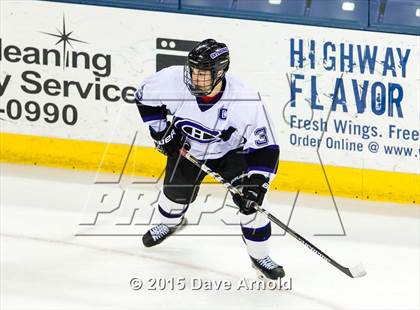 Thumbnail 1 in Woburn Memorial vs Springfield Cathedral (MIAA Super 8 Game 1) photogallery.