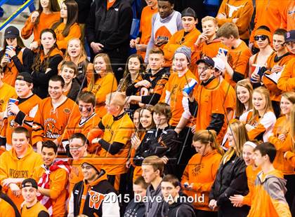 Thumbnail 2 in Woburn Memorial vs Springfield Cathedral (MIAA Super 8 Game 1) photogallery.