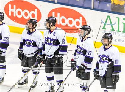 Thumbnail 3 in Woburn Memorial vs Springfield Cathedral (MIAA Super 8 Game 1) photogallery.