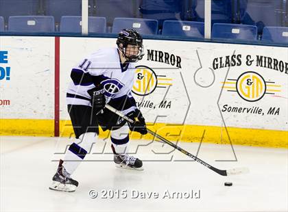Thumbnail 3 in Woburn Memorial vs Springfield Cathedral (MIAA Super 8 Game 1) photogallery.