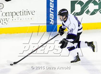 Thumbnail 2 in Woburn Memorial vs Springfield Cathedral (MIAA Super 8 Game 1) photogallery.