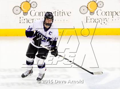 Thumbnail 2 in Woburn Memorial vs Springfield Cathedral (MIAA Super 8 Game 1) photogallery.