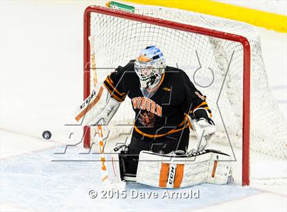 Thumbnail 2 in Woburn Memorial vs Springfield Cathedral (MIAA Super 8 Game 1) photogallery.