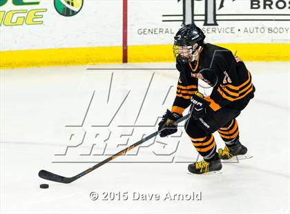 Thumbnail 1 in Woburn Memorial vs Springfield Cathedral (MIAA Super 8 Game 1) photogallery.