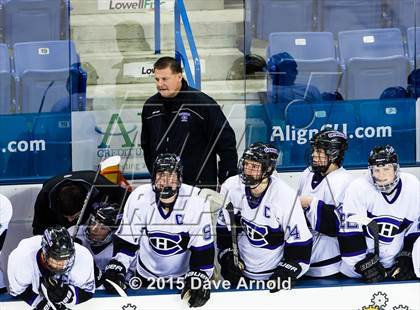 Thumbnail 1 in Woburn Memorial vs Springfield Cathedral (MIAA Super 8 Game 1) photogallery.