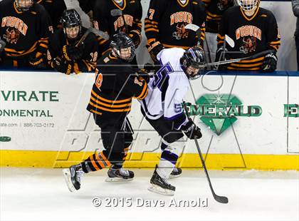 Thumbnail 3 in Woburn Memorial vs Springfield Cathedral (MIAA Super 8 Game 1) photogallery.