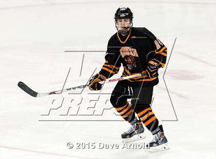 Thumbnail 3 in Woburn Memorial vs Springfield Cathedral (MIAA Super 8 Game 1) photogallery.