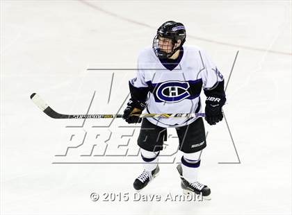 Thumbnail 3 in Woburn Memorial vs Springfield Cathedral (MIAA Super 8 Game 1) photogallery.