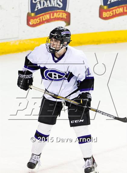 Thumbnail 1 in Woburn Memorial vs Springfield Cathedral (MIAA Super 8 Game 1) photogallery.