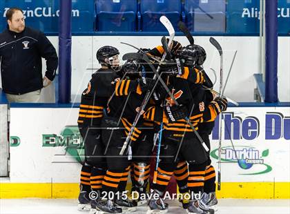 Thumbnail 1 in Woburn Memorial vs Springfield Cathedral (MIAA Super 8 Game 1) photogallery.