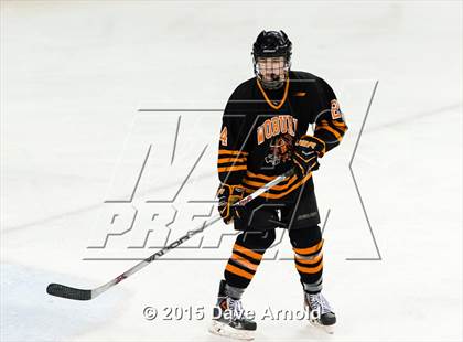 Thumbnail 2 in Woburn Memorial vs Springfield Cathedral (MIAA Super 8 Game 1) photogallery.
