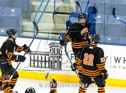 Thumbnail 1 in Woburn Memorial vs Springfield Cathedral (MIAA Super 8 Game 1) photogallery.