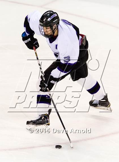 Thumbnail 2 in Woburn Memorial vs Springfield Cathedral (MIAA Super 8 Game 1) photogallery.