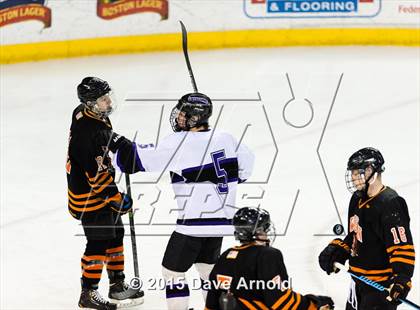 Thumbnail 3 in Woburn Memorial vs Springfield Cathedral (MIAA Super 8 Game 1) photogallery.