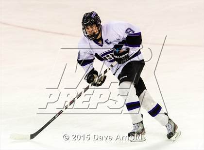 Thumbnail 2 in Woburn Memorial vs Springfield Cathedral (MIAA Super 8 Game 1) photogallery.