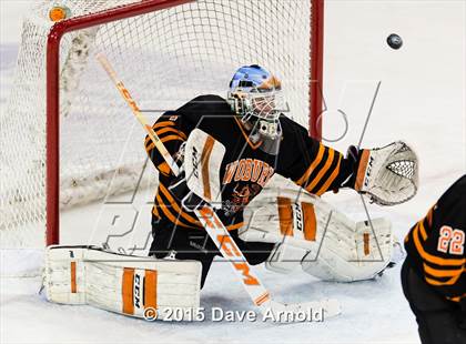 Thumbnail 3 in Woburn Memorial vs Springfield Cathedral (MIAA Super 8 Game 1) photogallery.