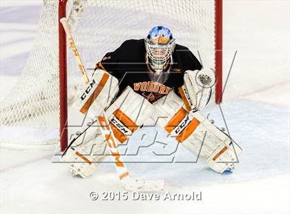 Thumbnail 3 in Woburn Memorial vs Springfield Cathedral (MIAA Super 8 Game 1) photogallery.