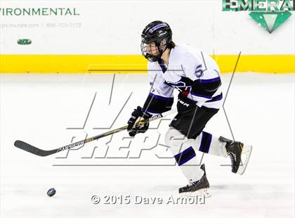 Thumbnail 3 in Woburn Memorial vs Springfield Cathedral (MIAA Super 8 Game 1) photogallery.