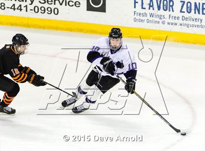 Thumbnail 1 in Woburn Memorial vs Springfield Cathedral (MIAA Super 8 Game 1) photogallery.