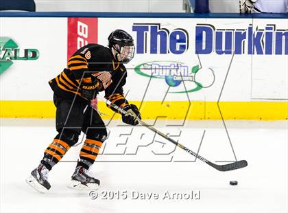 Thumbnail 2 in Woburn Memorial vs Springfield Cathedral (MIAA Super 8 Game 1) photogallery.