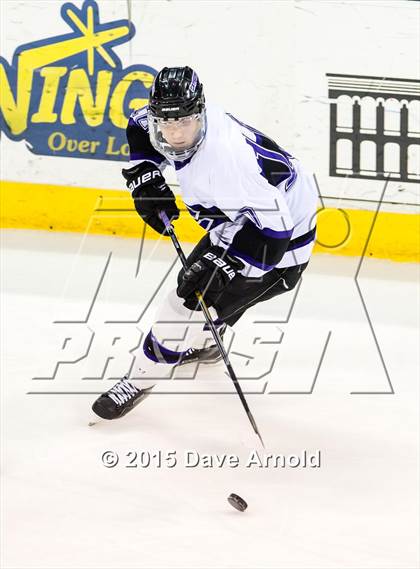 Thumbnail 1 in Woburn Memorial vs Springfield Cathedral (MIAA Super 8 Game 1) photogallery.
