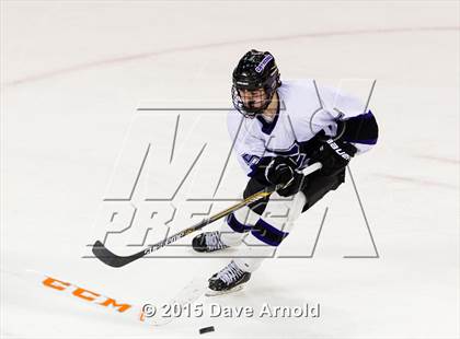 Thumbnail 1 in Woburn Memorial vs Springfield Cathedral (MIAA Super 8 Game 1) photogallery.