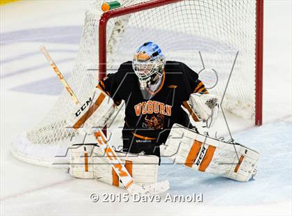 Thumbnail 3 in Woburn Memorial vs Springfield Cathedral (MIAA Super 8 Game 1) photogallery.
