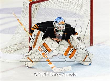 Thumbnail 3 in Woburn Memorial vs Springfield Cathedral (MIAA Super 8 Game 1) photogallery.